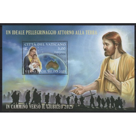 VATICANO 2021 Verso il Giubileo (Oceania) BF MNH**