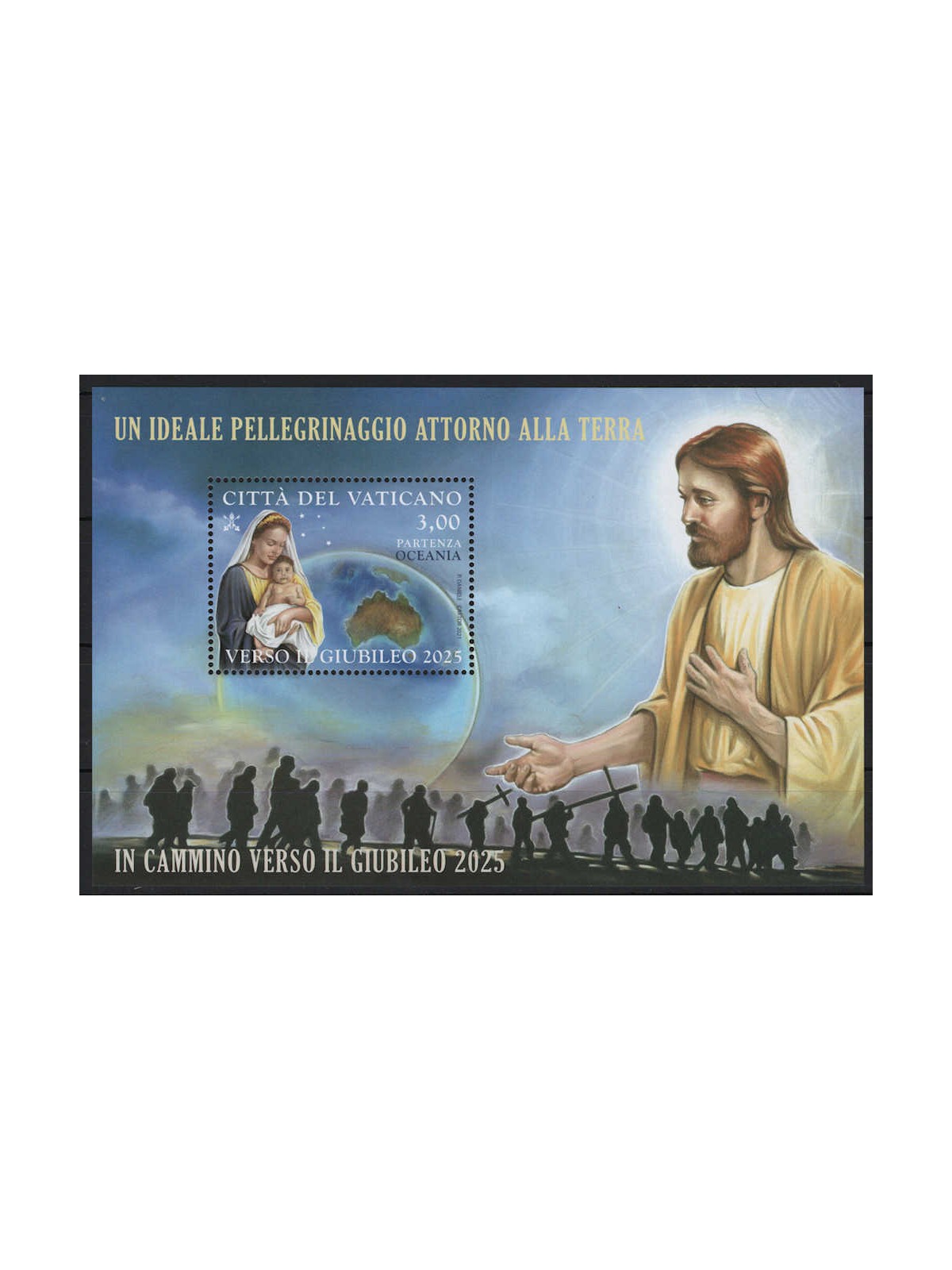 VATICAN 2021 Towards the Jubilee (Oceania) s/s MNH**