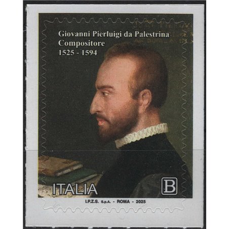 ITALIA 2025 Giovanni Pierluigi da Palestrina MNH**