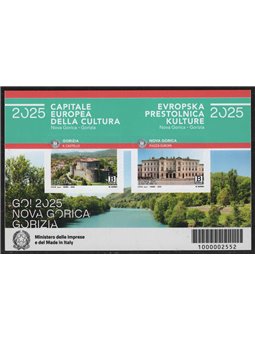 ITALY 2025 Gorizia European Capital of Culture BF MNH**
