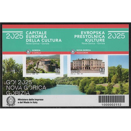 ITALIA 2025 Gorizia Capitale Europea della Cultura BF MNH**