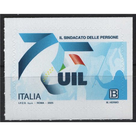 ITALIA 2025 Unione Italiana del Lavoro MNH**