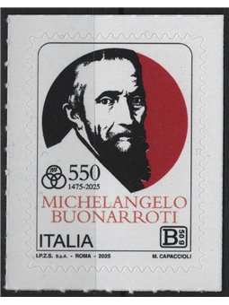 ITALY 2025 Michelangelo Buonarroti MNH**