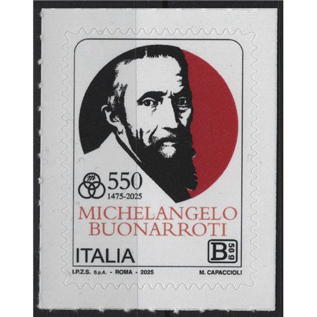 ITALY 2025 Michelangelo Buonarroti MNH**