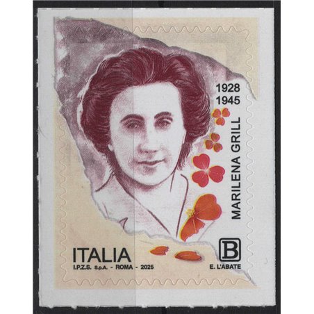 ITALIA 2025 Marilena Grill MNH**