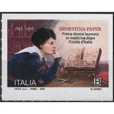 ITALY 2025 Ernestina Paper MNH**