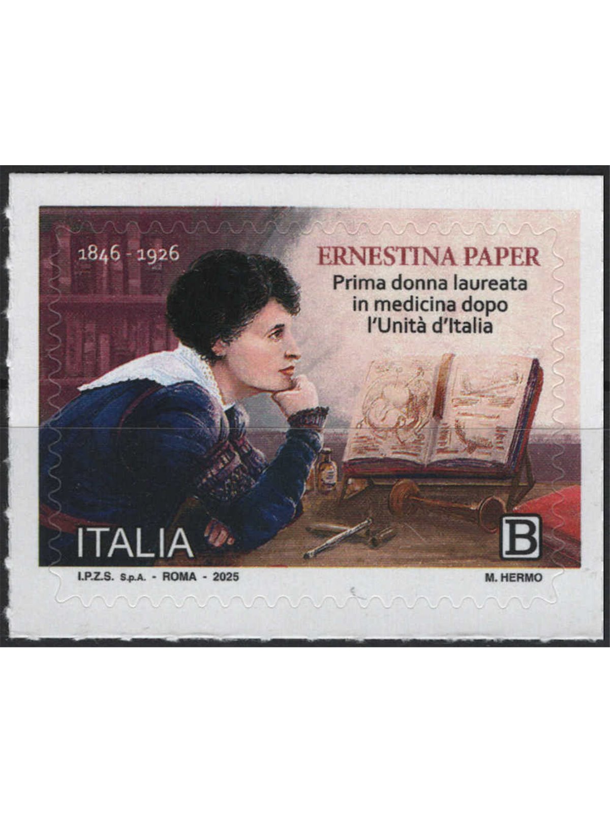 ITALY 2025 Ernestina Paper MNH**