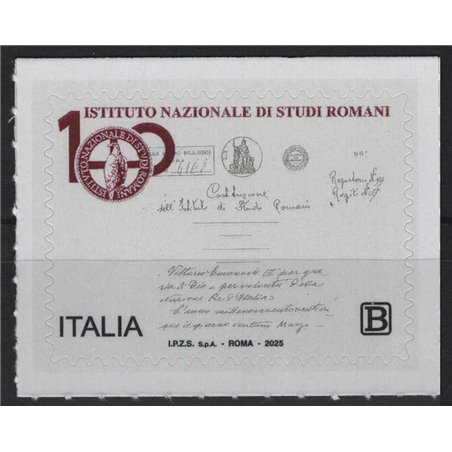 ITALIA 2025 Istituto Nazionale di Studi Romani MNH**