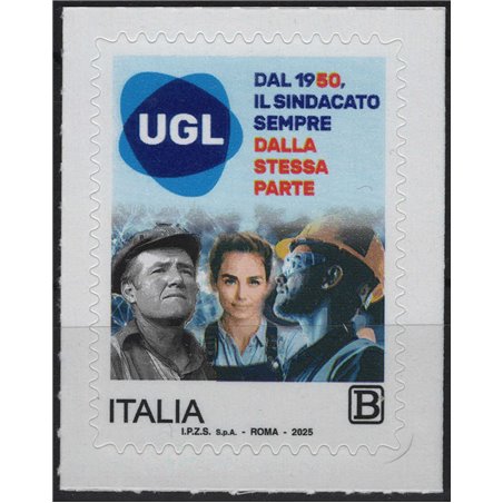 ITALIA 2025 Unione Generale del Lavoro MNH**
