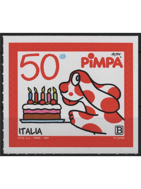 ITALY 2025 Anniversary of La Pimpa MNH**