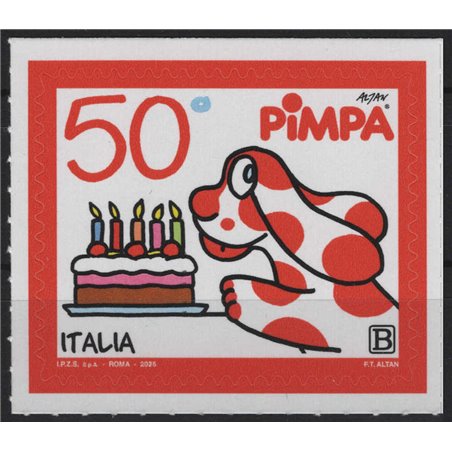 ITALIA 2025 Anniversario della Pimpa MNH**