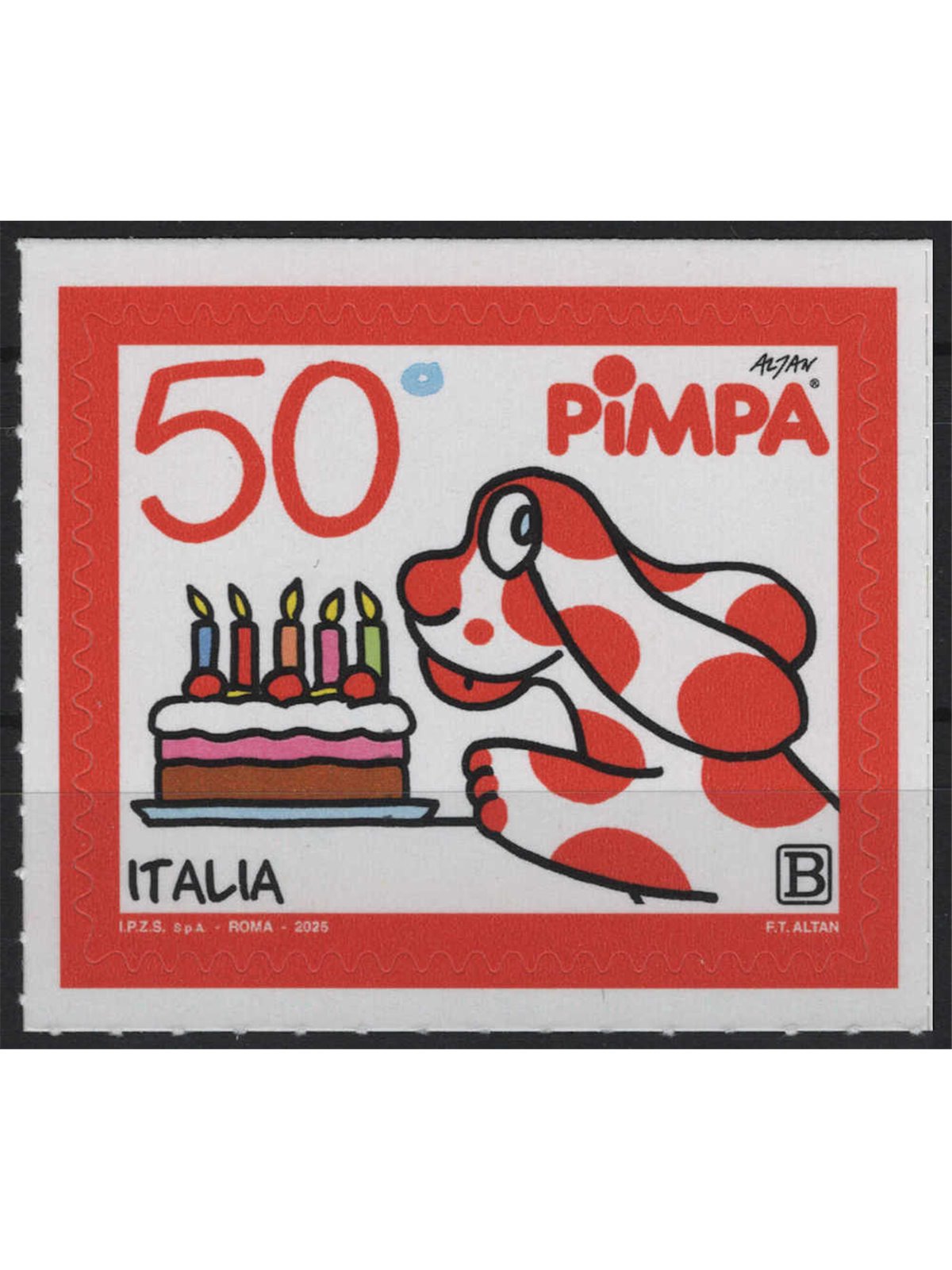 ITALY 2025 Anniversary of La Pimpa MNH**
