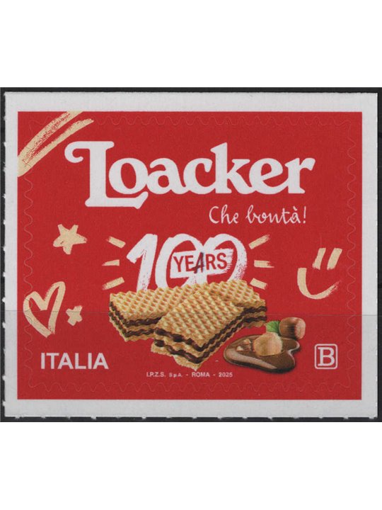 ITALY 2025 Loacker Anniversary MNH**