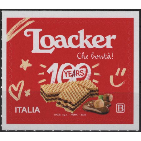 ITALY 2025 Loacker Anniversary MNH**