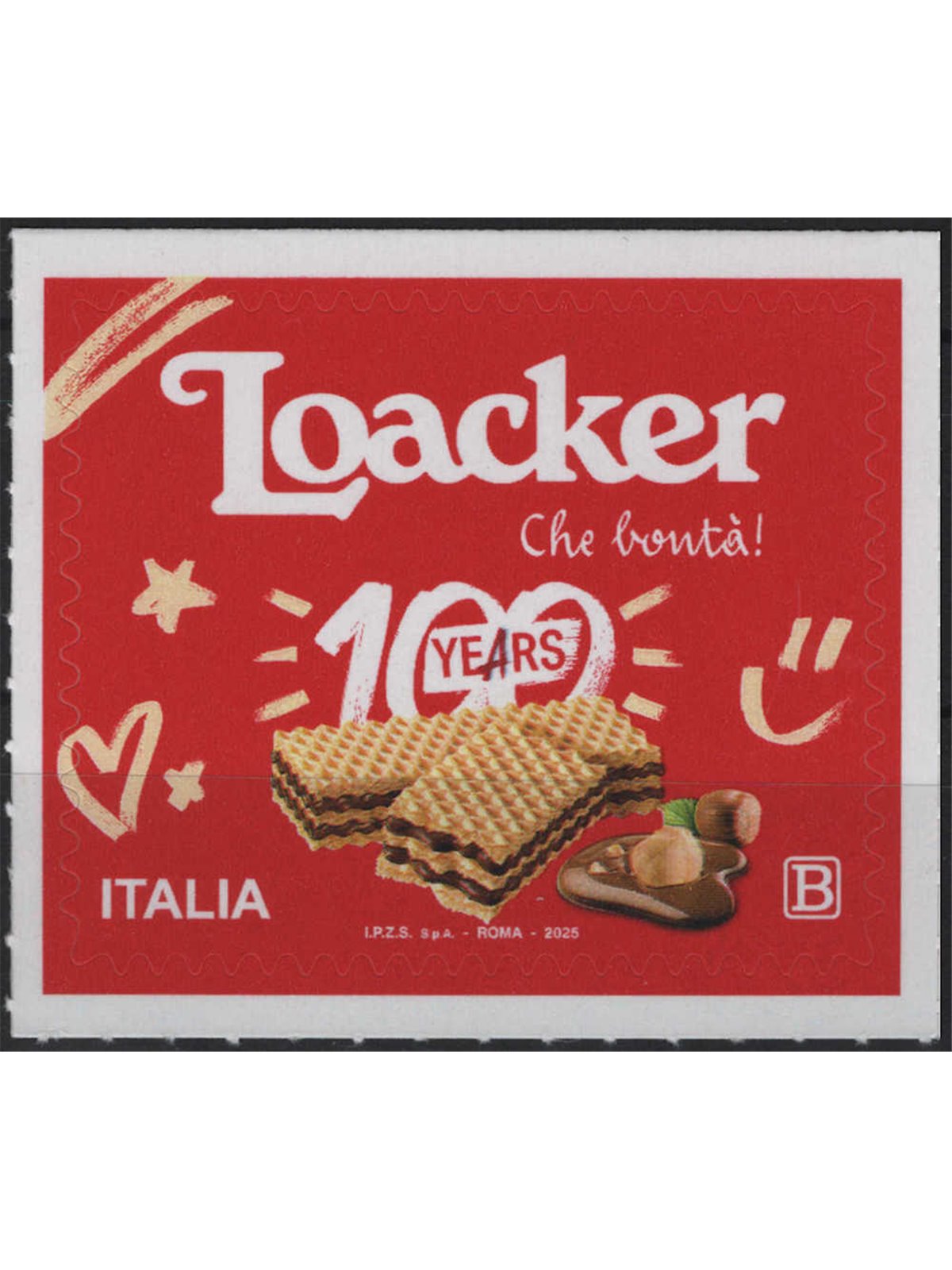 ITALIA 2025 Anniversario di Loacker MNH**