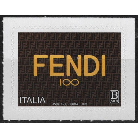 ITALIA 2025 Anniversario di Fendi MNH**