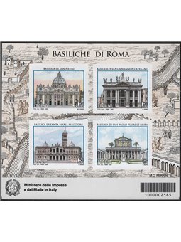 ITALY 2025 Basilicas of Rome BF MNH**