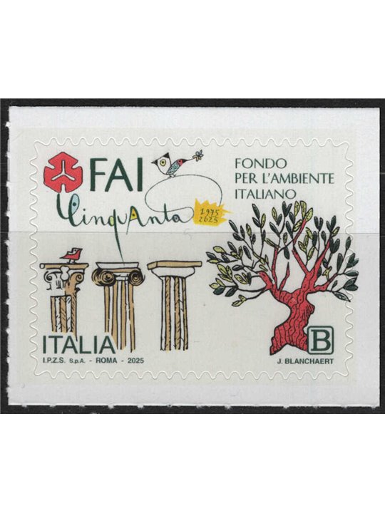 ITALIA 2025 Fondo per l'Ambiente Italiano MNH**