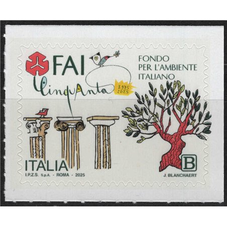 ITALIA 2025 Fondo per l'Ambiente Italiano MNH**