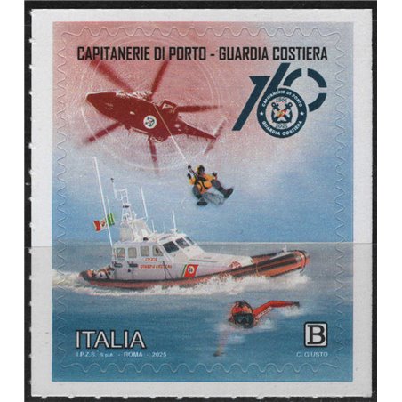 ITALIA 2025 Capitanerie di Porto e Guardia Costiera MNH**