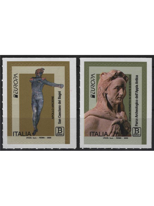 ITALIA 2025 Europa 2v MNH**