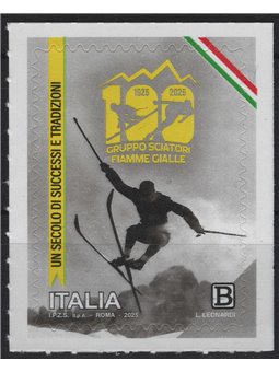 ITALY 2025 Fiamme Gialle Ski Team MNH**