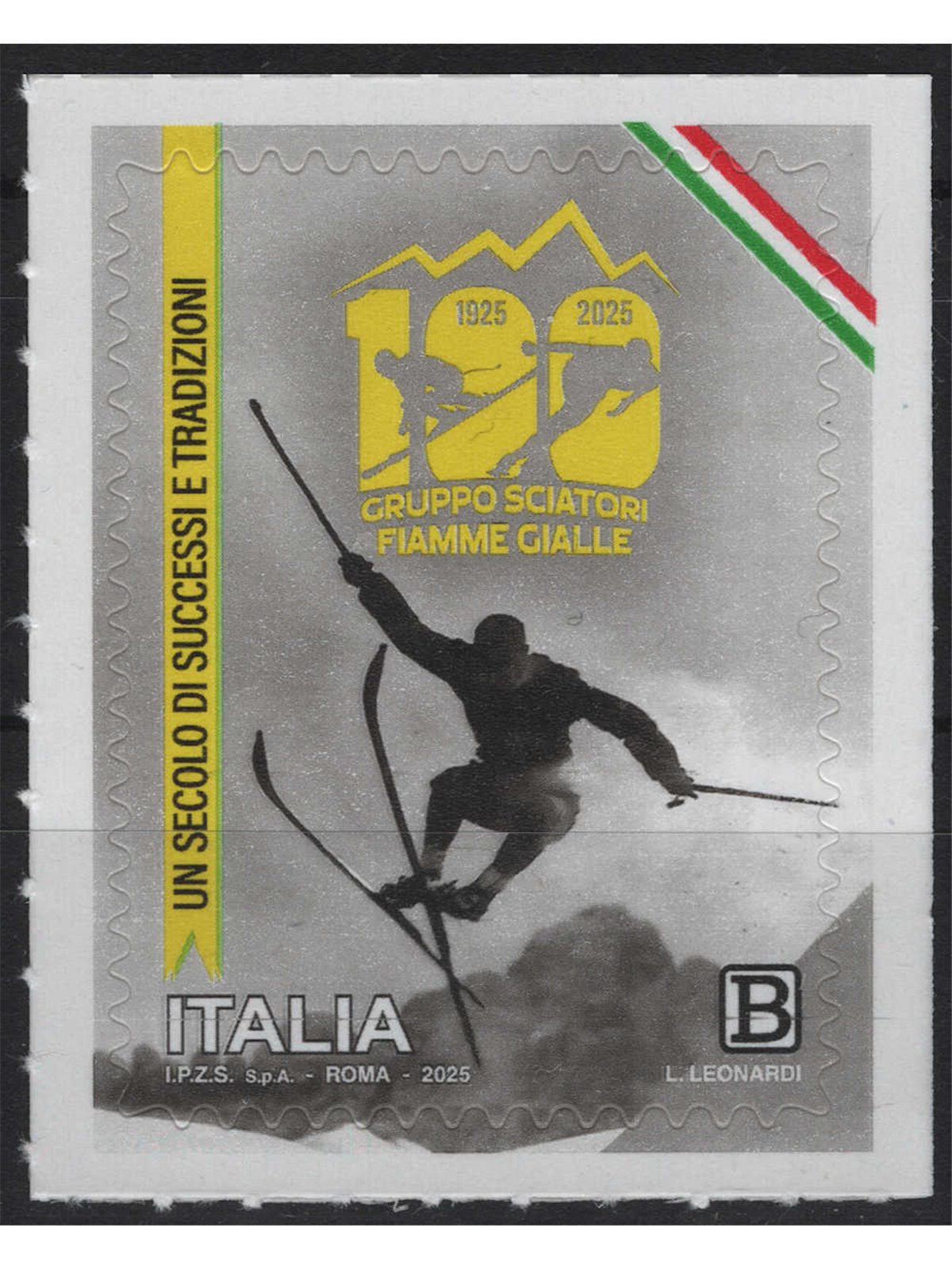 ITALIA 2025 Gruppo Sciatori delle Fiamme Gialle MNH**