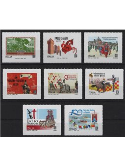 ITALY 2025 Historical Re-enactments 8v MNH**