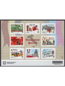 ITALY 2025 Historical Re-enactments BF MNH**