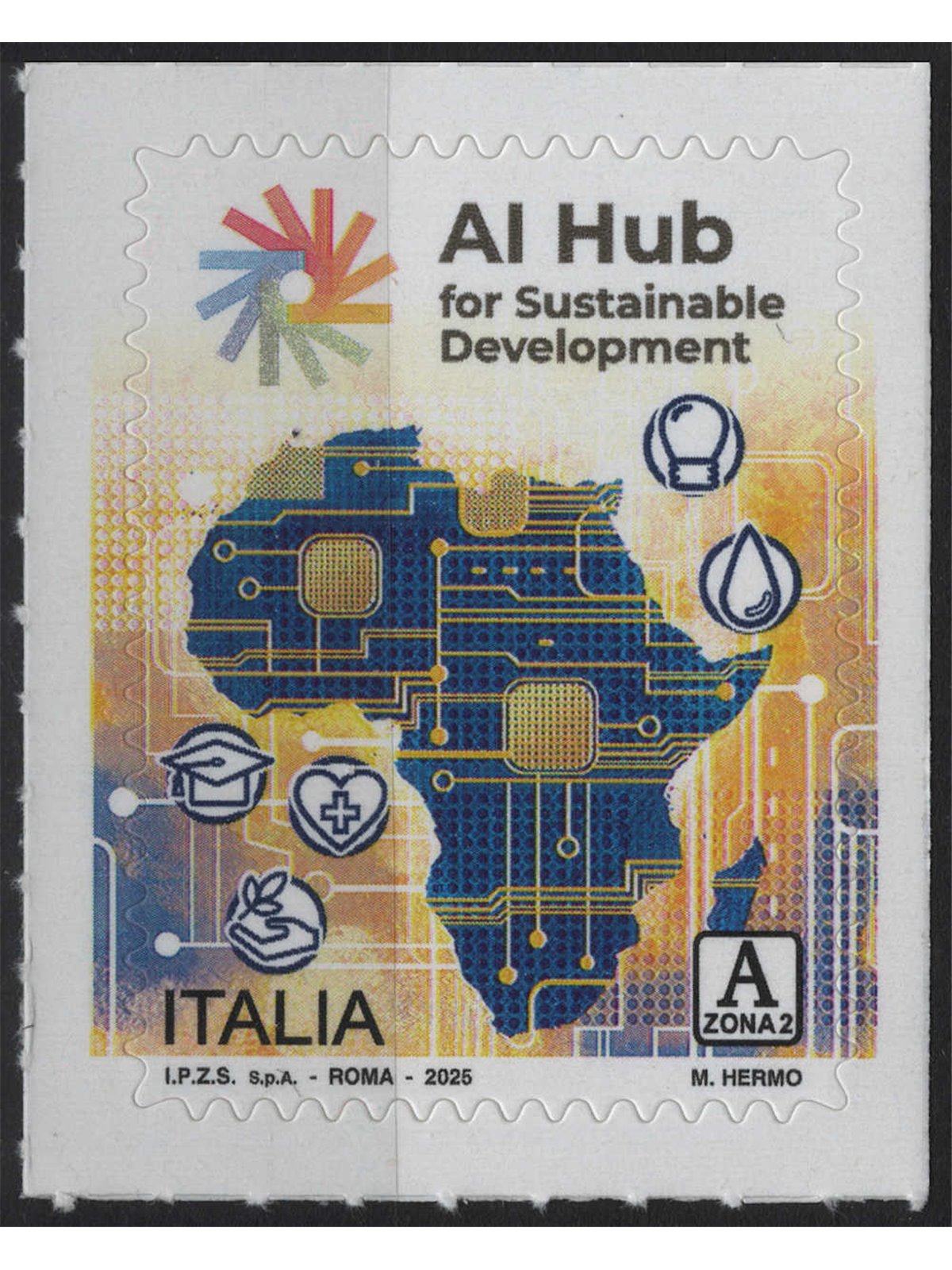ITALIA 2025 Centro per l'Intelligenza Artificiale In Africa MNH**