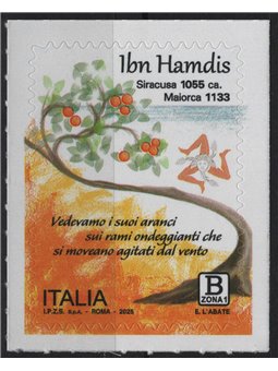 ITALY 2025 Ibn Hamdis MNH**