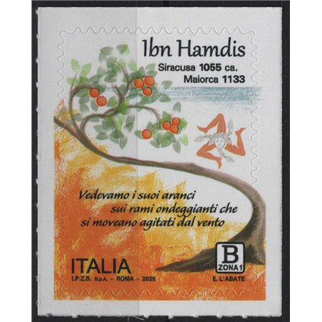 ITALY 2025 Ibn Hamdis MNH**