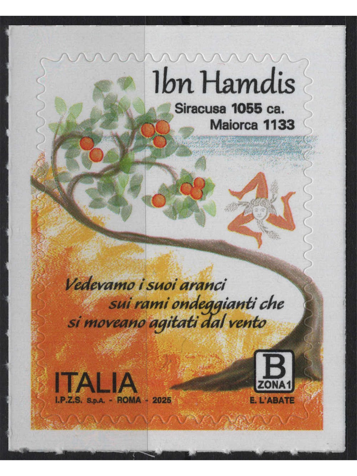 ITALY 2025 Ibn Hamdis MNH**