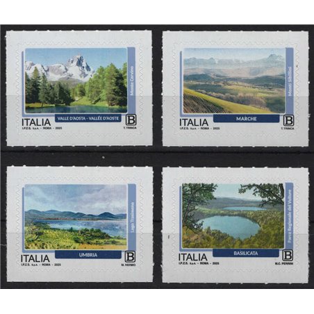 ITALY 2025 Regions of Italy 4v MNH**