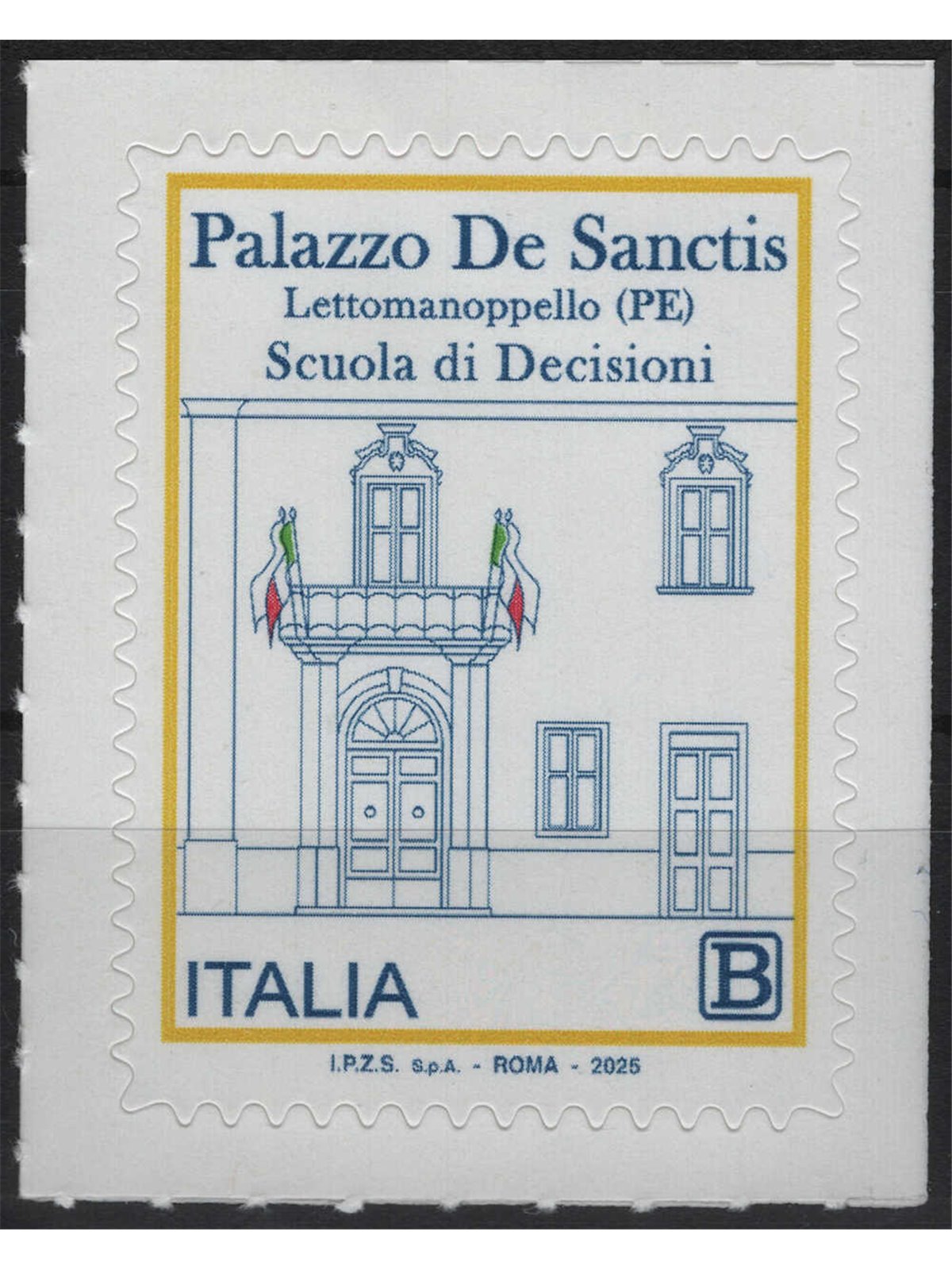 ITALIA 2025 Palazzo De Sanctis MNH**