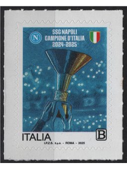 ITALIA 2025 Napoli Campione d'Italia MNH**