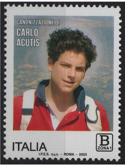 ITALY 2025 Canonisation of Carlo Acutis MNH**