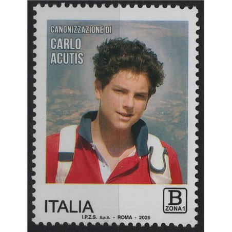 ITALIA 2025 Canonizzazione di Carlo Acutis MNH**