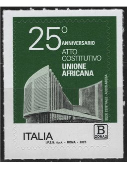 ITALY 2025 African Union MNH**