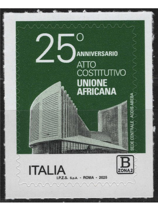 ITALIA 2025 Unione Africana MNH**