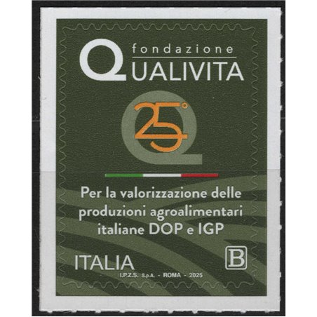 ITALIA 2025 Fondazione Qualivita MNH**