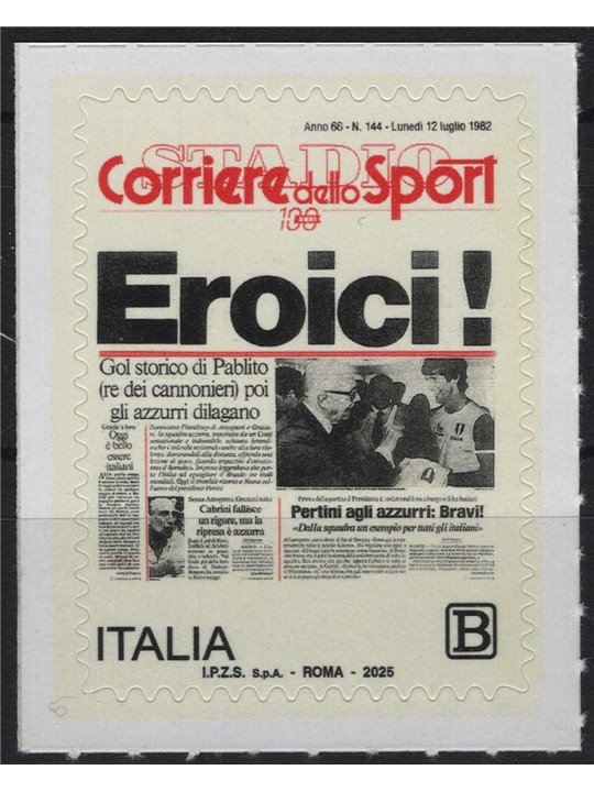 ITALIA 2025 Corriere dello Sport MNH**