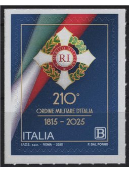 ITALIA 2025 Ordine Militare d'Italia MNH**