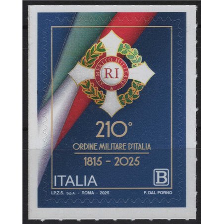 ITALIA 2025 Ordine Militare d'Italia MNH**
