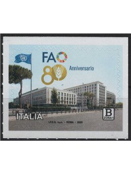 ITALIA 2025 Anniversario della FAO MNH**