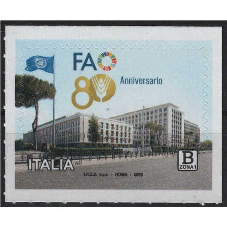 ITALIA 2025 Anniversario della FAO MNH**