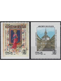 ITALIA 2025 Archivi di Stato 2v MNH**