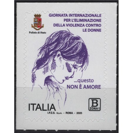 ITALY 2025 Elimination of Violence Against Women MNH**
