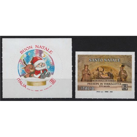 ITALIA 2025 Natale 2v MNH**