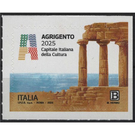 ITALIA 2025 Agrigento Capitale Italiana della Cultura MNH**